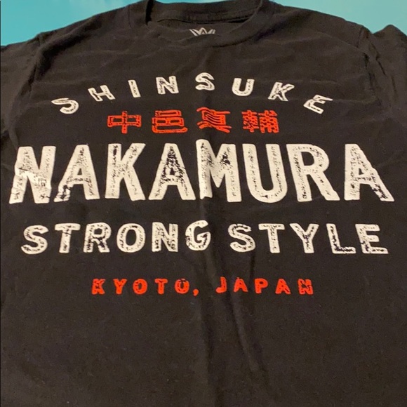 WWE Other - Shinsuke Nakamura WWE Wrestling Tee. Black Small